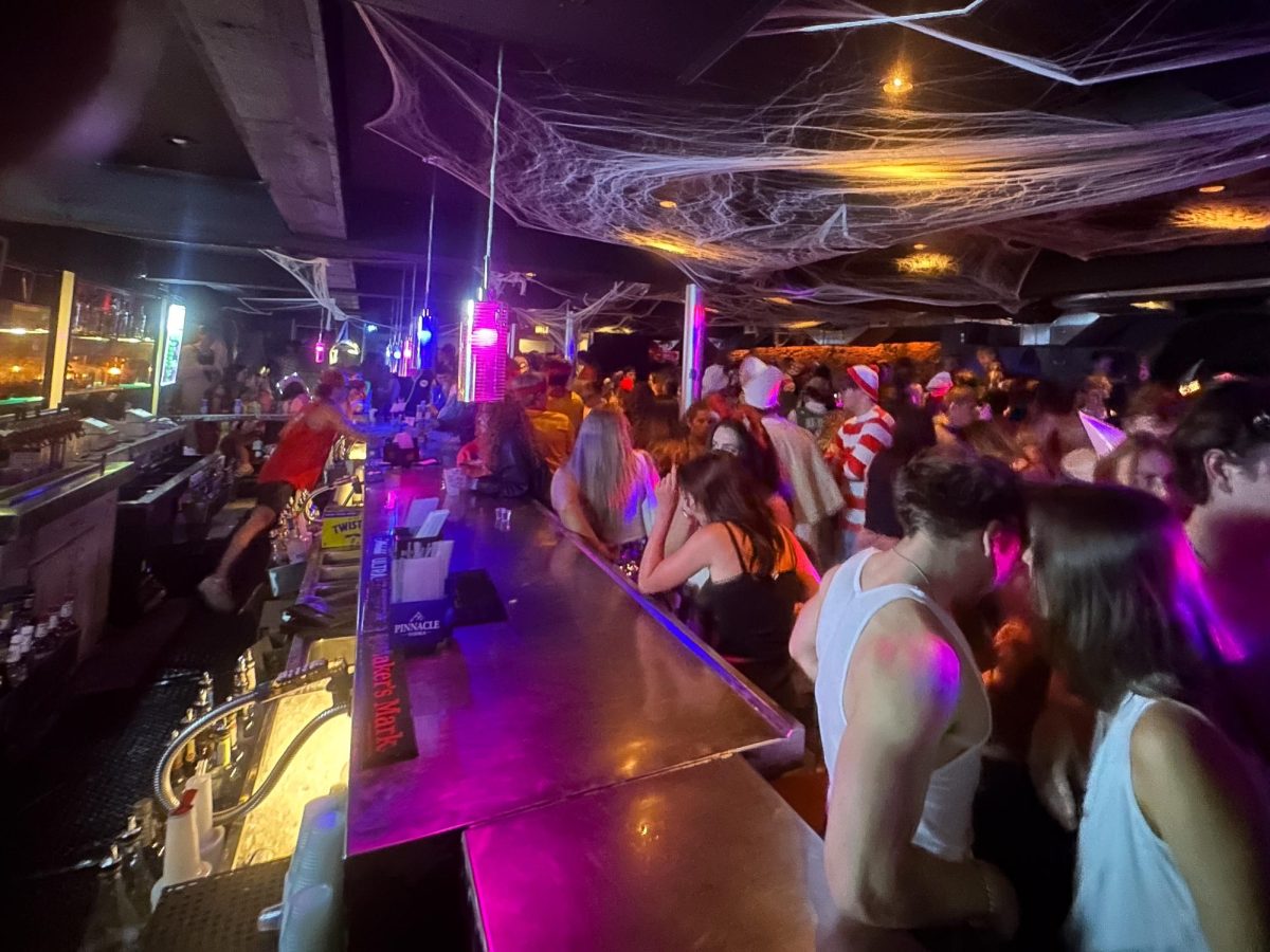 People enjoying Rasputin’s on Halloween Oct. 31, 2024. 