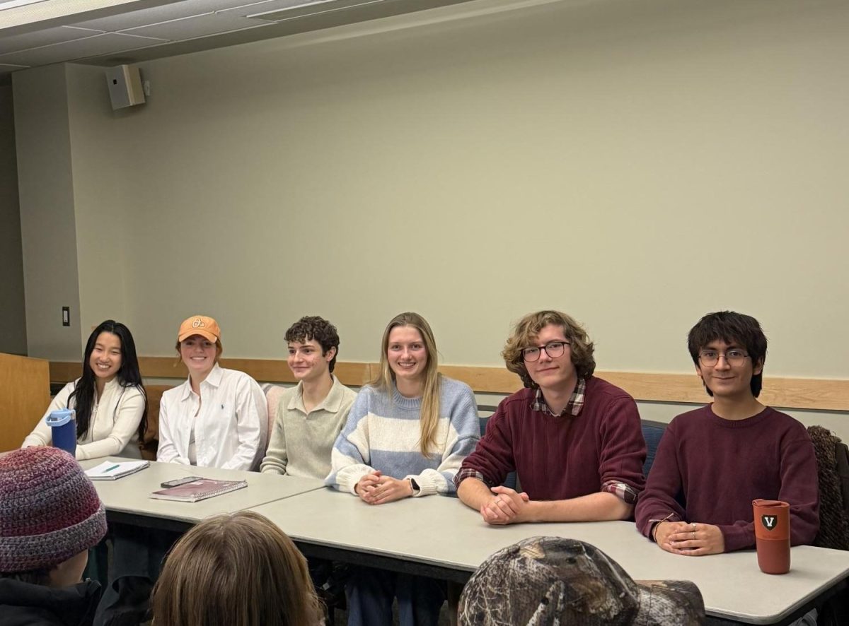 SGA held its meeting in Livak Ballroom in the Davis Center Jan. 27.