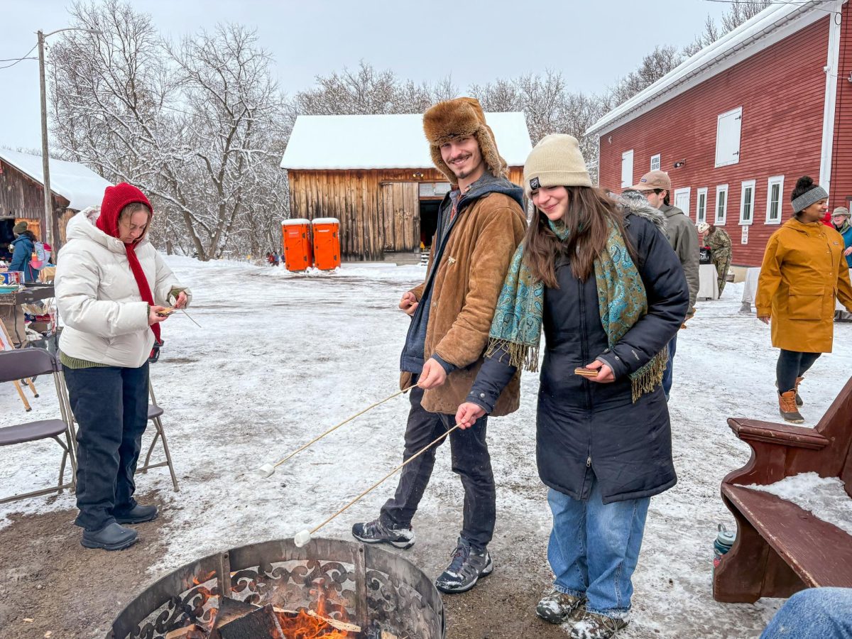 Many volunteers were UVM students.